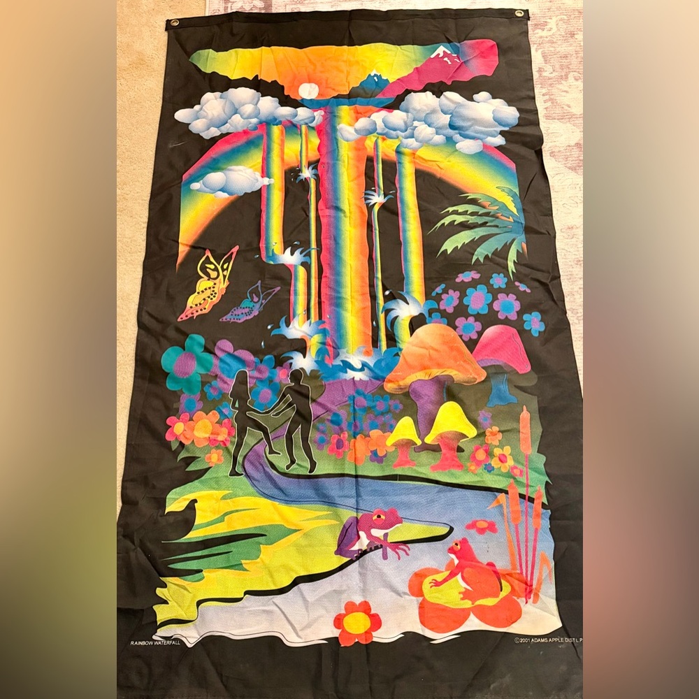 Colorful Psychedelic Tapestry